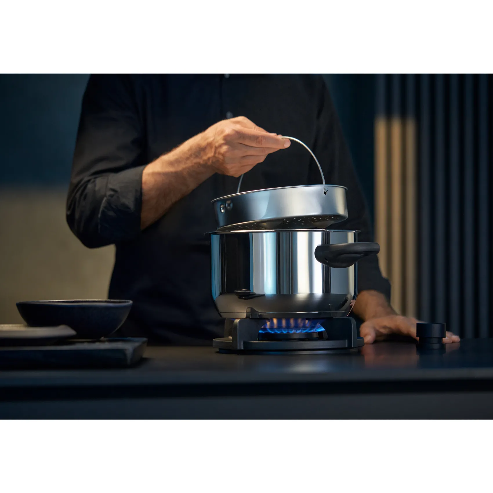 WMF Schnellkochtöpfe|Induktionstöpfe|Perfect One Pot Schnellkochtopf-Set, 22 cm, 8,5 und 4,5 Liter