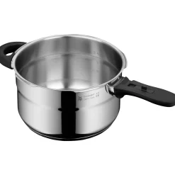 WMF Schnellkochtöpfe|Induktionstöpfe|Perfect Plus One Pot Schnellkochtopf-Set, 22 cm, 3 & 4,5 L, stapelbar, mit Dämpfeinsatz