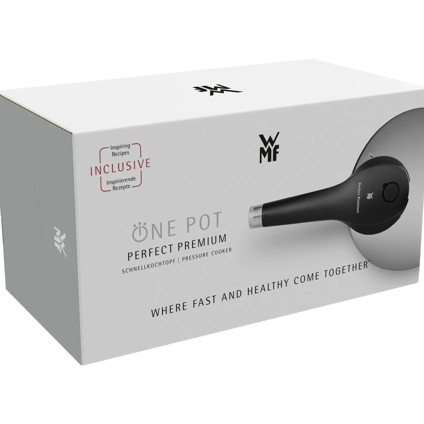 WMF Schnellkochtöpfe|Induktionstöpfe|Perfect Premium One Pot Schnellkochtopf, 22 cm, 6,5 Liter