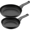 WMF Bratpfannen|Pfannen-Sets|PermaDur Excellent Stielpfannen-Set, 2-teilig, 24 und 28 cm