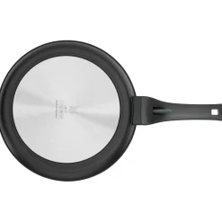 WMF Küchenutensilien|Bratpfannen|PermaDur Premium Stielpfanne mit Wender, 28 cm