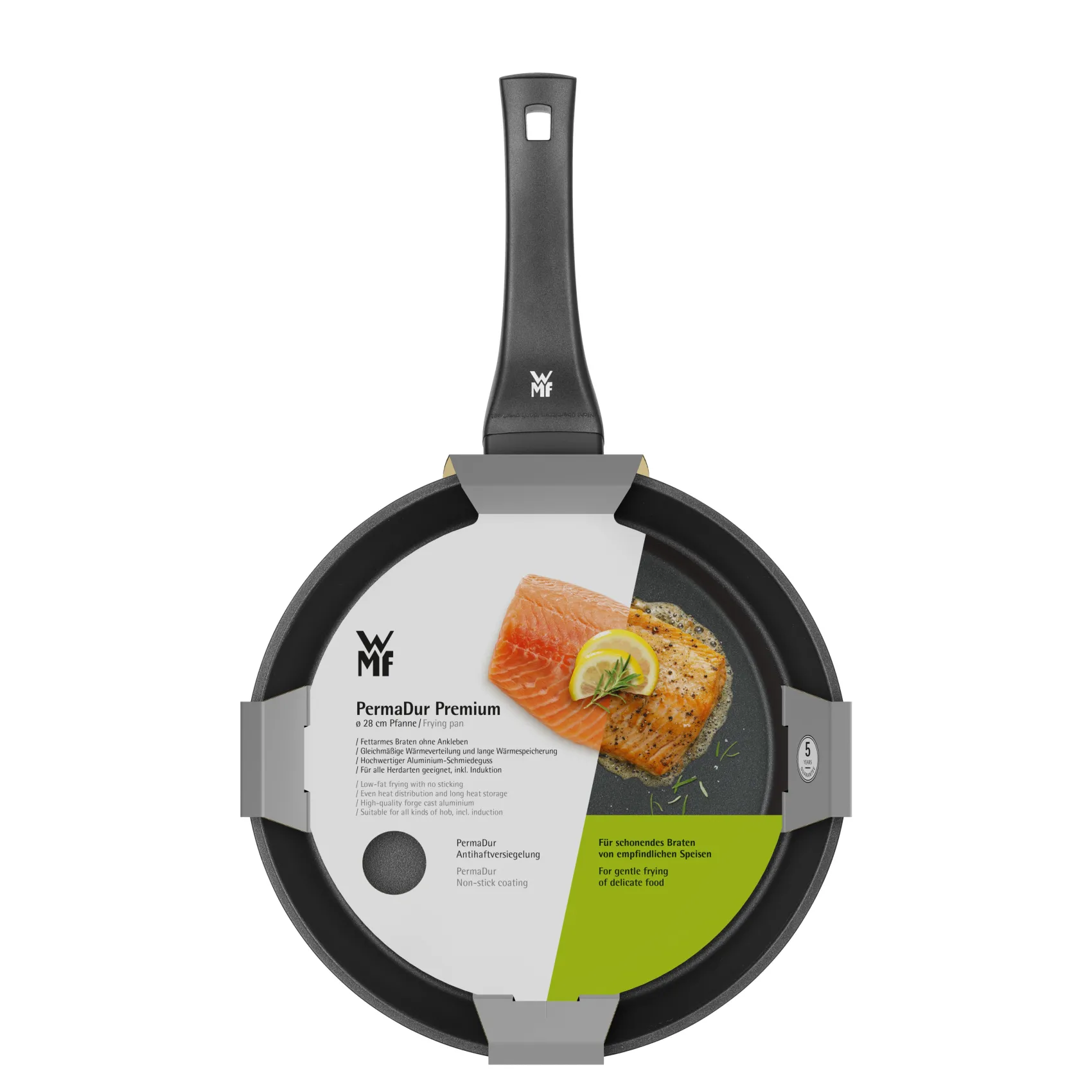 WMF Bratpfannen|Induktionspfannen|PermaDur Premium Stielpfanne, 28 cm