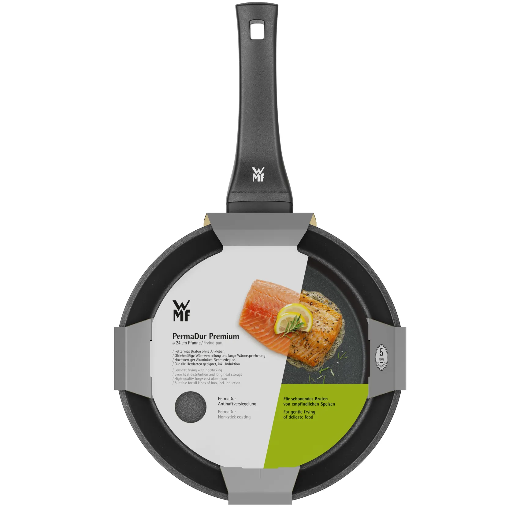 WMF Induktionspfannen|Bratpfannen|PermaDur Premium Stielpfanne, 24 cm