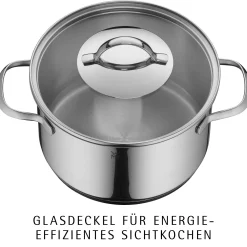 WMF Bratentöpfe|Provence Plus Bratentopf mit Deckel, 24 cm