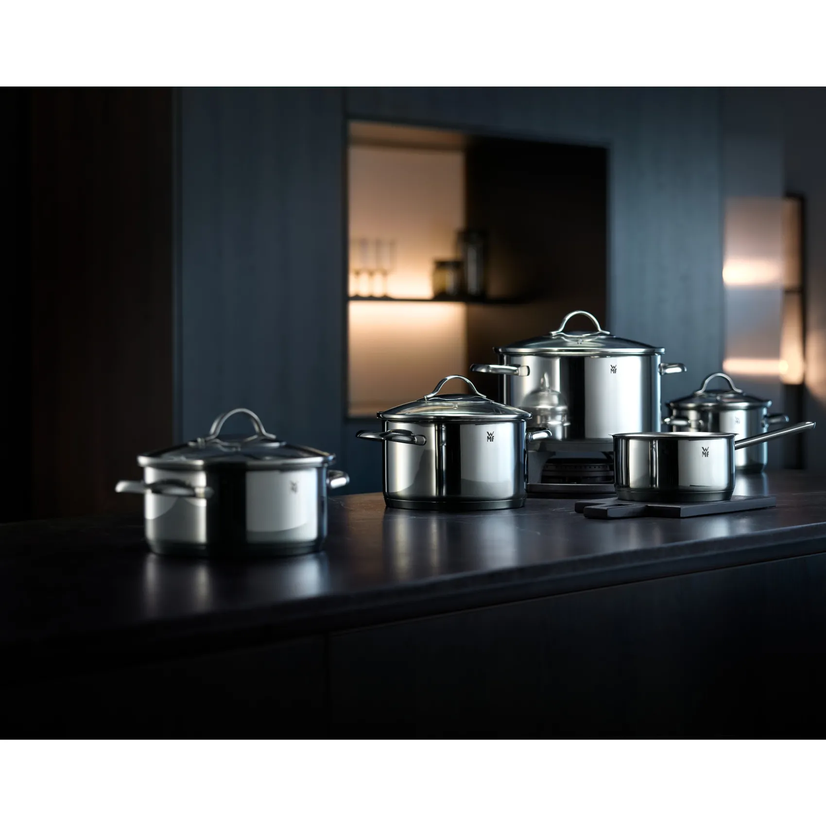 WMF Kochtöpfe|Induktionstöpfe|Provence Plus Kochtopf mit Deckel, 24 cm