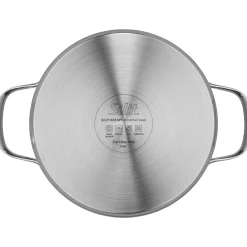 WMF Bratentöpfe|Silit Achat Bratentopf mit Deckel, 20 cm