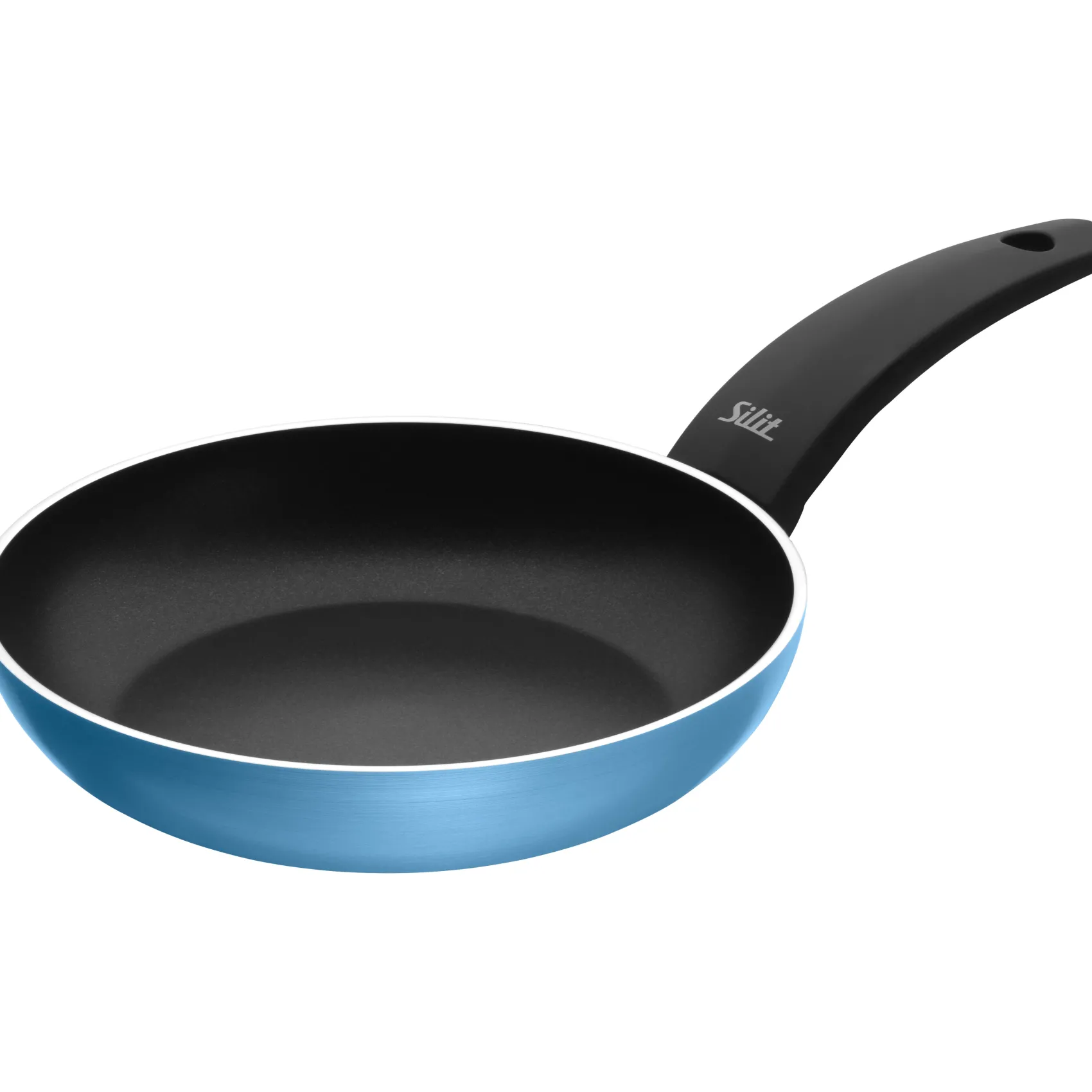 WMF Induktionspfannen|Bratpfannen|Silit Belluna Stielpfanne, 20 cm, Blau