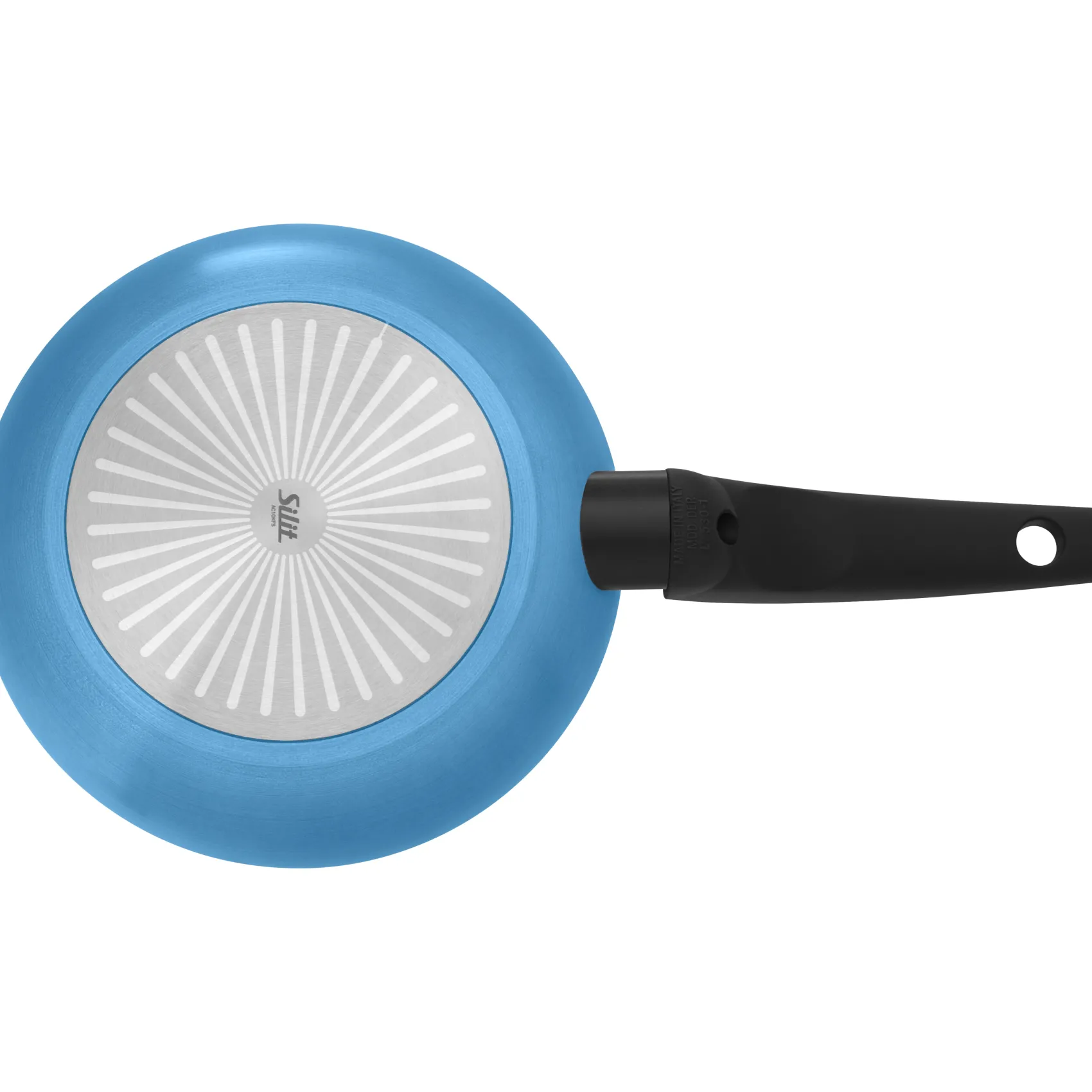 WMF Induktionspfannen|Bratpfannen|Silit Belluna Stielpfanne, 20 cm, Blau