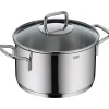 WMF Kochtöpfe|Silit Extra Cook Kochtopf 20 cm mit Glasdeckel