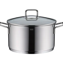 WMF Kochtöpfe|Silit Extra Cook Kochtopf 24 cm mit Glasdeckel