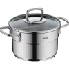 WMF Kochtöpfe|Silit Extra Cook Mini-Kochtopf 14 cm mit Glasdeckel