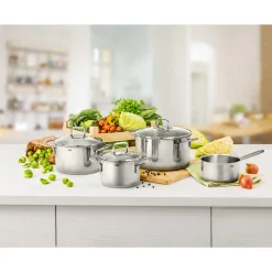 WMF Kochtöpfe|Silit Extra Cook Mini-Kochtopf 14 cm mit Glasdeckel