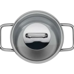 WMF Kochtöpfe|Silit Extra Cook Mini-Kochtopf 14 cm mit Glasdeckel