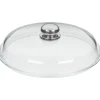 WMF Pfannendeckel|Silit Glasdeckel mit Edelstahlgriff, 28 cm