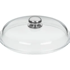 WMF Pfannendeckel|Silit Glasdeckel mit Edelstahlgriff, 28 cm
