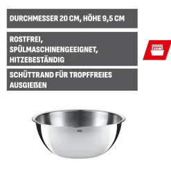 WMF Schüsseln|Silit Küchenschüssel, 20 cm