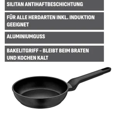 WMF Induktionspfannen|Bratpfannen|Silit Merida Stielpfanne, 20 cm
