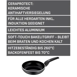 WMF Induktionspfannen|Bratpfannen|Silit Messino Stielpfanne, 20 cm