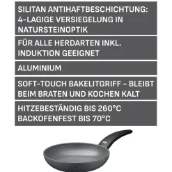 WMF Induktionspfannen|Bratpfannen|Silit Montano Stielpfanne, 20 cm