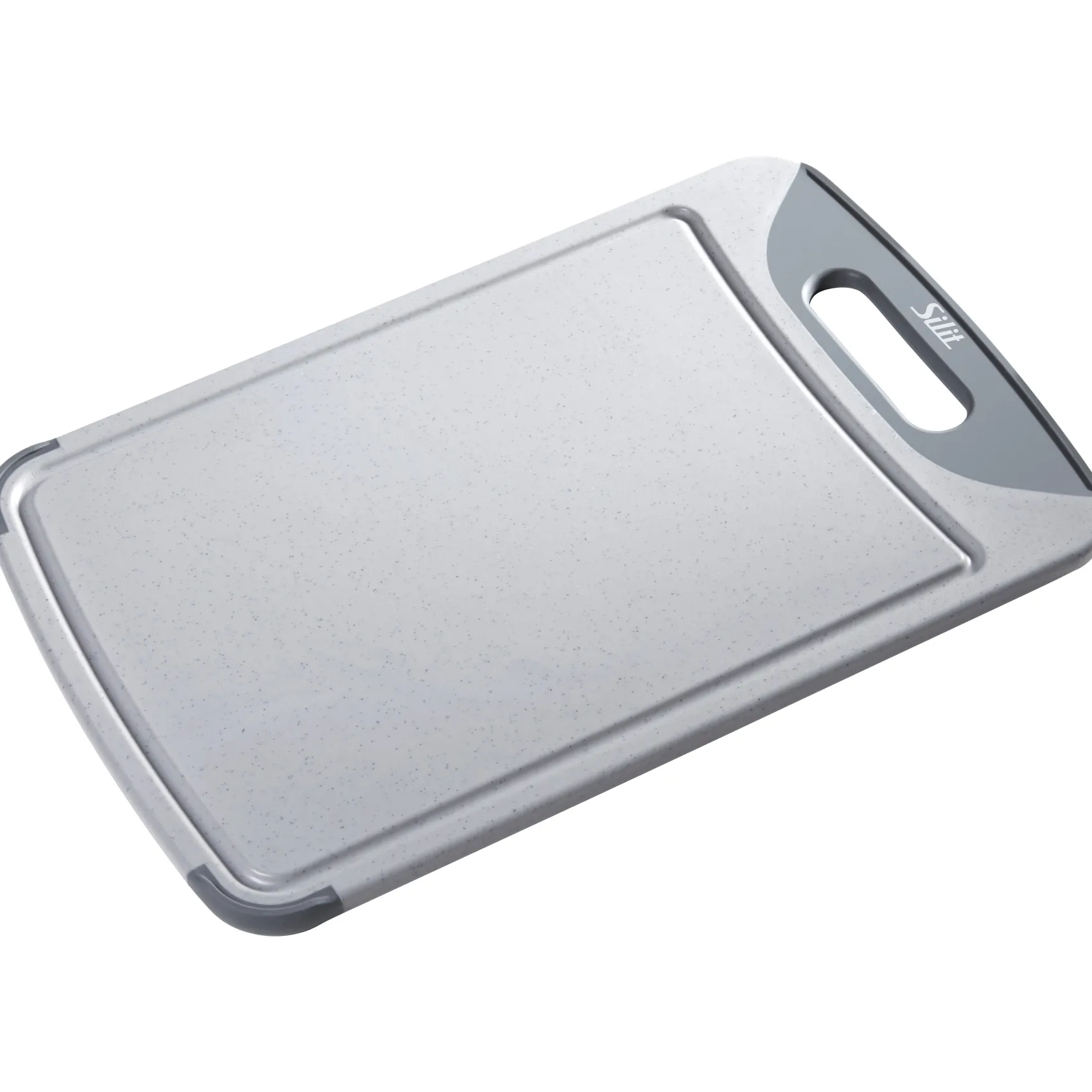 WMF Schneidebretter|Silit Schneidebrett, Grau, 38 x 25 cm