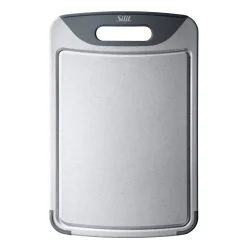 WMF Schneidebretter|Silit Schneidebrett, Grau, 38 x 25 cm