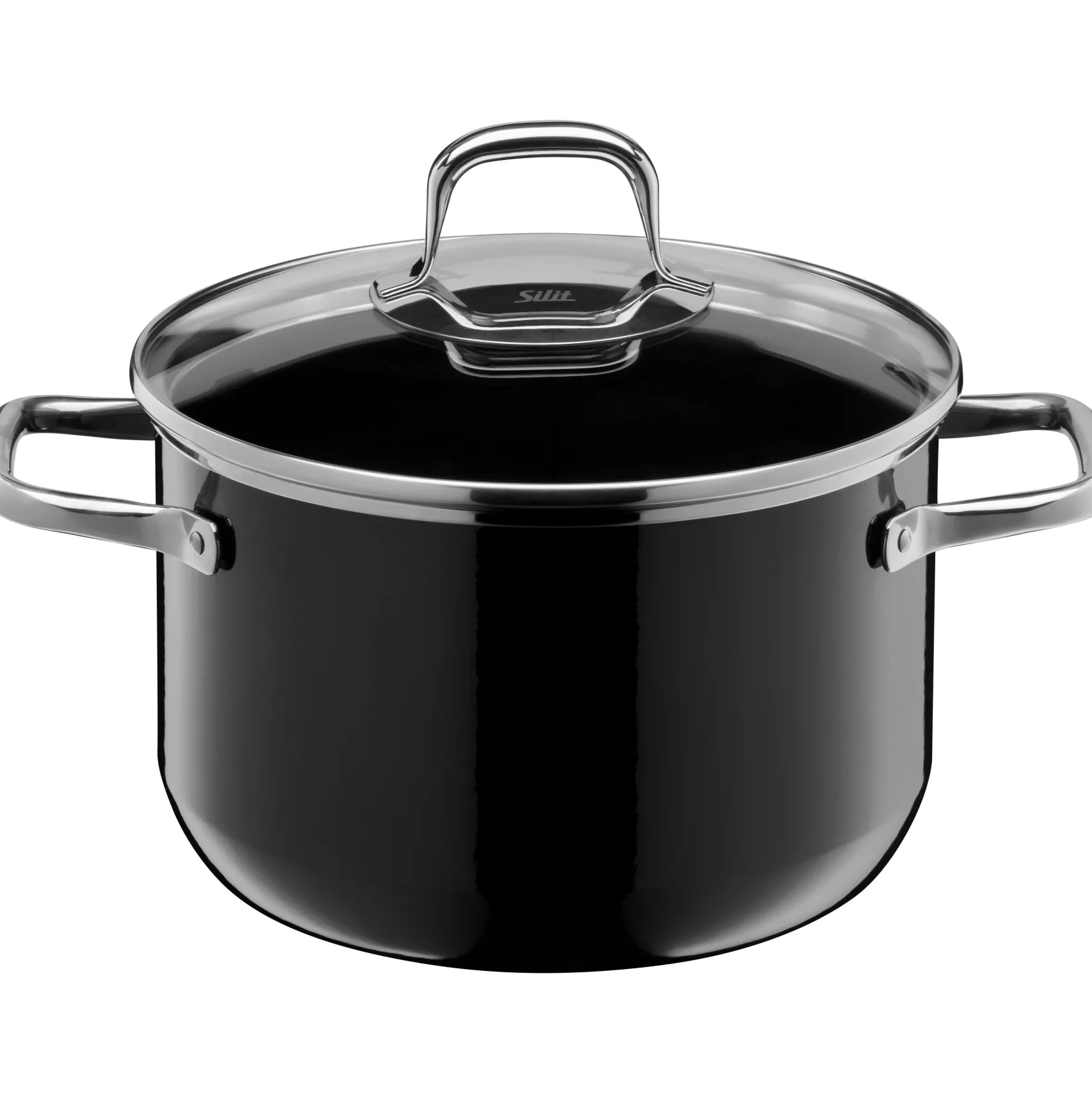WMF Topfsets|Silit Silargan® Elegance Topf-Set, 4-teilig, Black