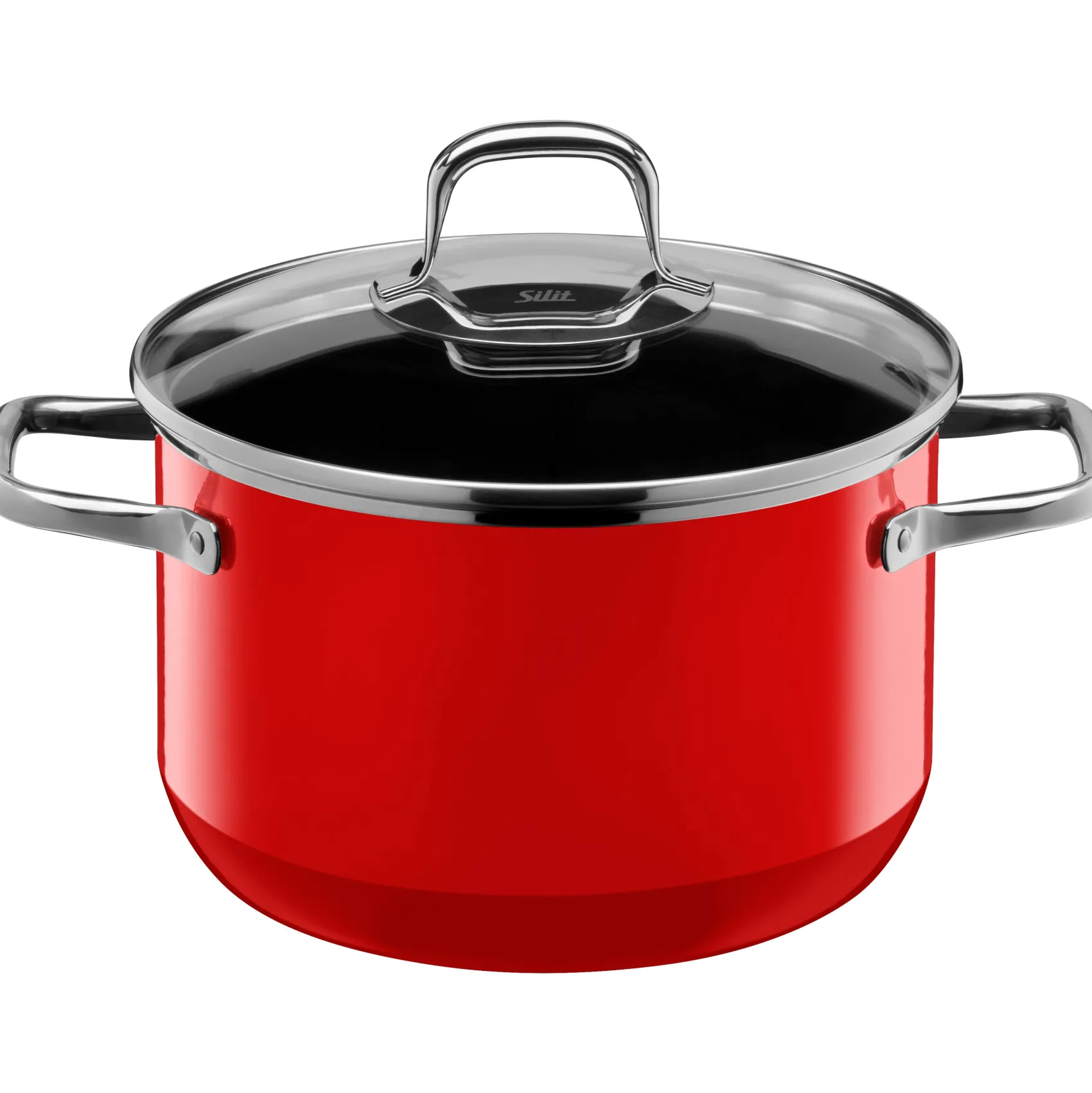 WMF Topfsets|Silit Silargan® Elegance Topf-Set, 4-teilig, Red