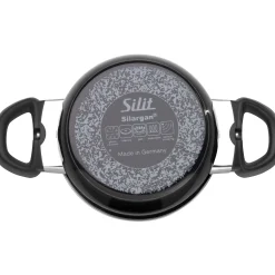 WMF Bratentöpfe|Silit Silargan® Modesto Bratentopf mit Deckel, 16 cm, Black