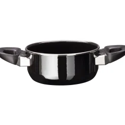 WMF Bratentöpfe|Silit Silargan® Modesto Bratentopf mit Deckel, 16 cm, Black