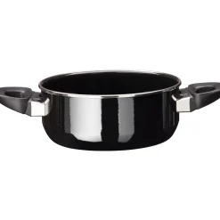 WMF Bratentöpfe|Silit Silargan® Modesto Bratentopf mit Deckel, 20 cm, Black
