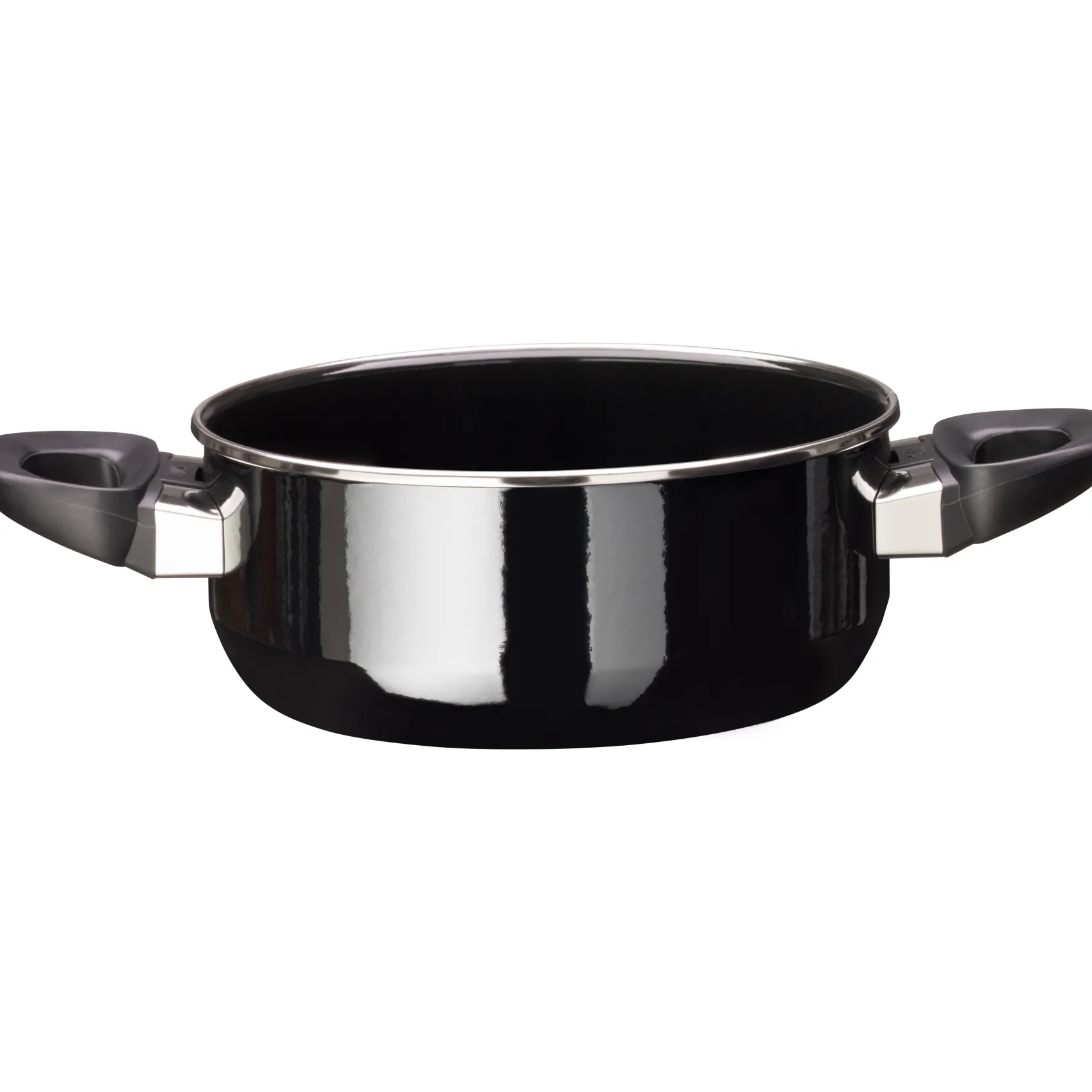 WMF Bratentöpfe|Silit Silargan® Modesto Bratentopf mit Deckel, 20 cm, Black