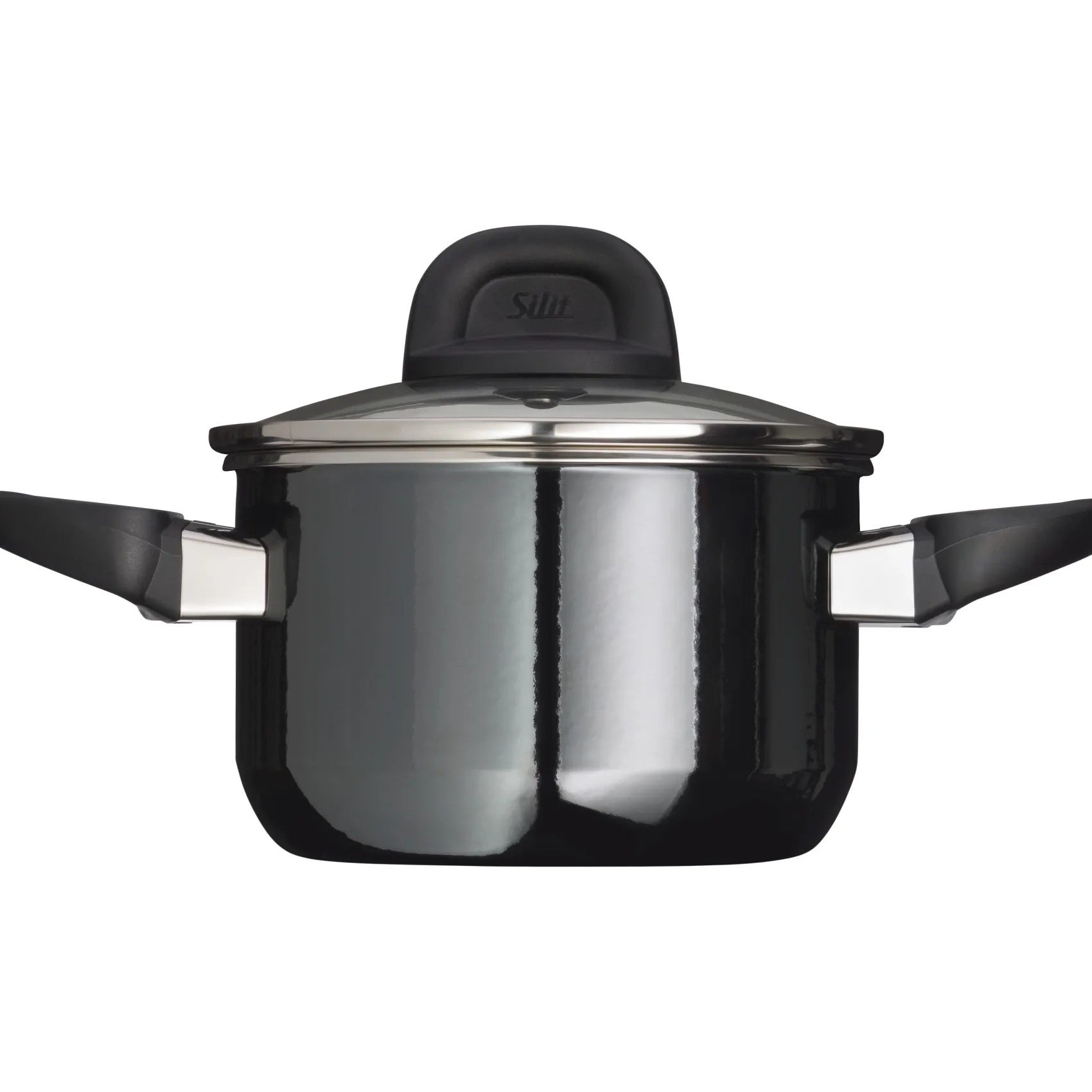 WMF Topfsets|Silit Silargan® Modesto Topf-Set 4-teilig, Black