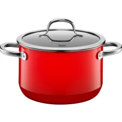 WMF Topfsets|Silit Silargan® Passion Topf-Set, 4-teilig, Red
