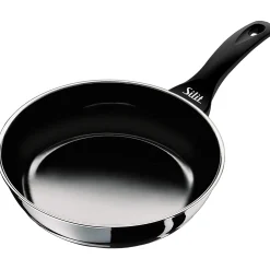WMF Induktionspfannen|Bratpfannen|Silit Silargan® Professional Stielpfanne hoch, 24 cm, Black