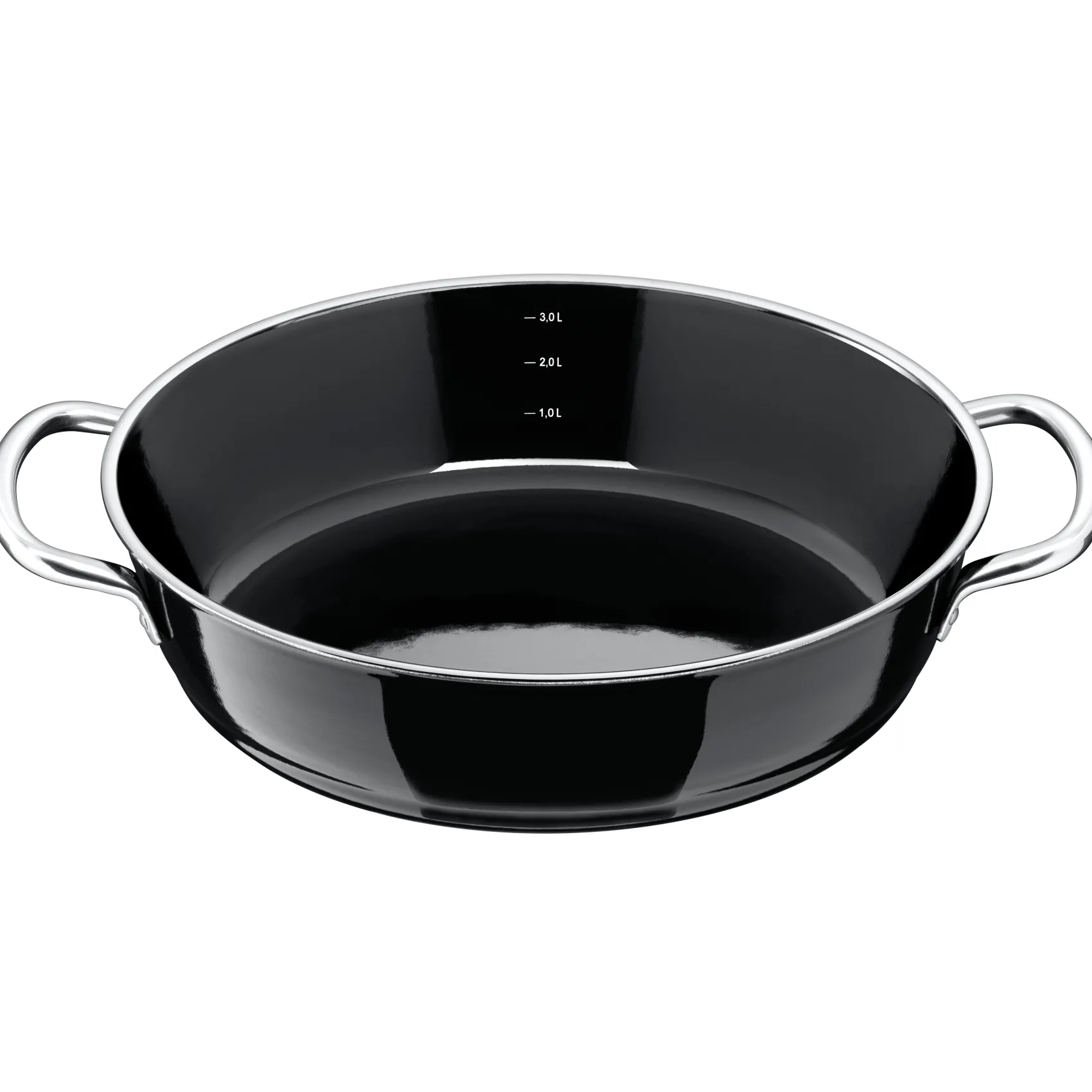 WMF Schmorpfannen|Induktionspfannen|Silit Silargan® Professional Schmorpfanne, 28 cm, Black