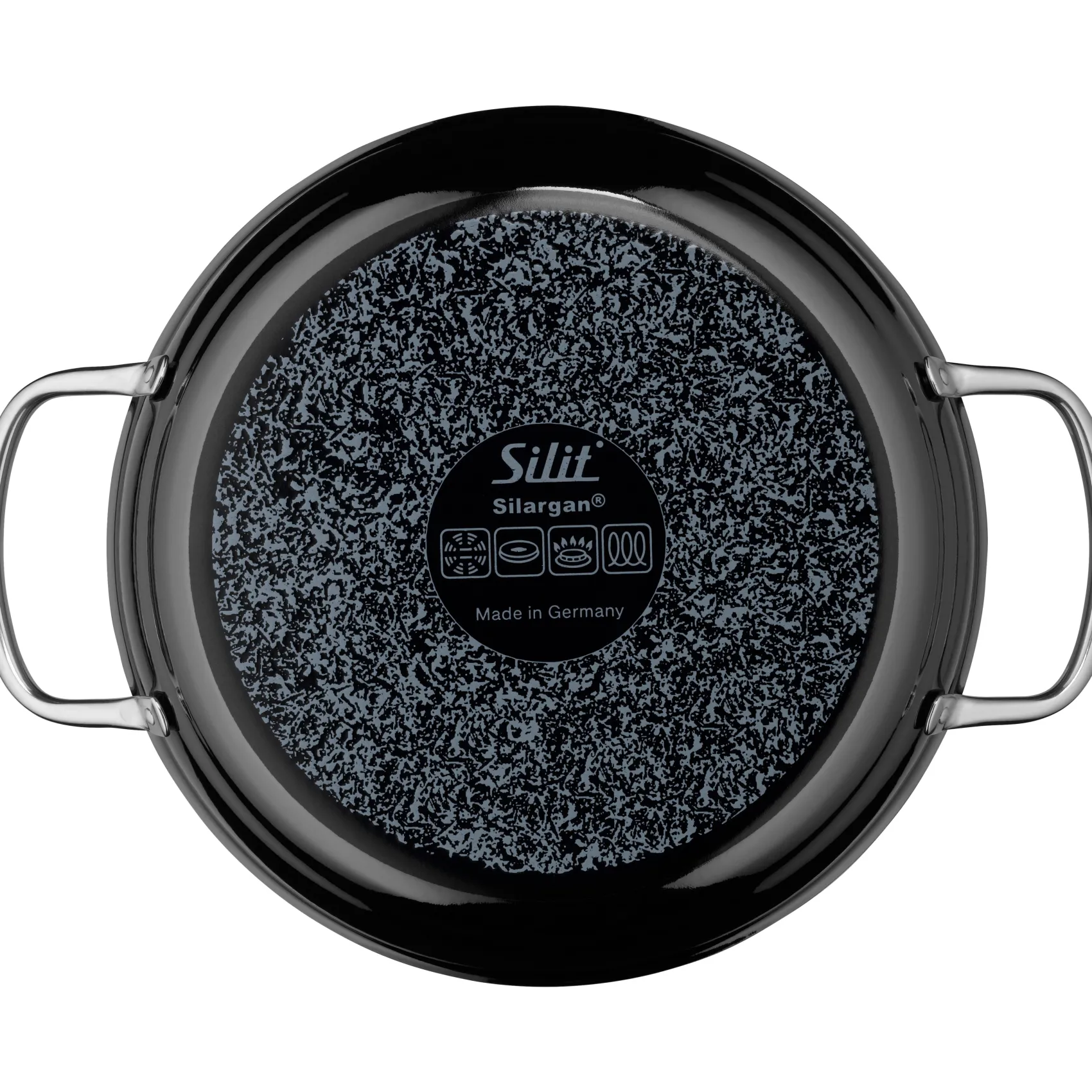 WMF Servierpfannen|Induktionspfannen|Silit Silargan® Professional Servierpfanne, 28 cm, Black