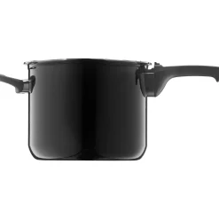 WMF Schnellkochtöpfe|Induktionstöpfe|Silit Silargan® Sicomatic t-Plus Schnellkochtopf 22 cm, 6,5 l, Black