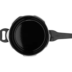 WMF Schnellkochtöpfe|Induktionstöpfe|Silit Silargan® Sicomatic t-Plus Schnellkochtopf 2,5 l, Black