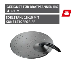 WMF Zubehör Für Pfannen|Silit Spritzschutzdeckel, 32 cm