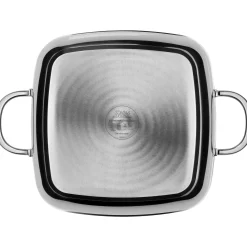 WMF Bräter & Schmortöpfe|Silit Studio Schmorkasserolle mit Glasdeckel, 29 x 29 cm