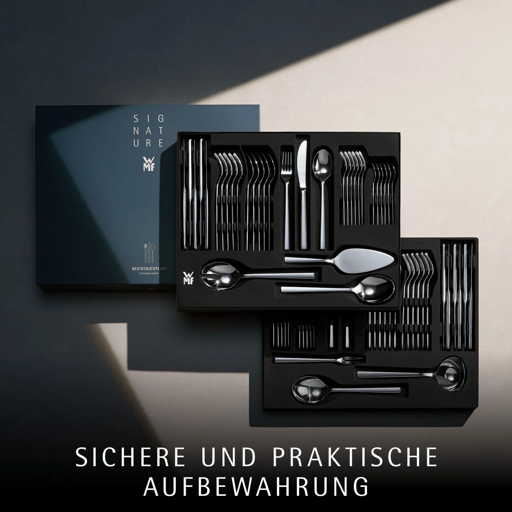 WMF Besteck-Sets|Sonic Besteck-Set, 66-teilig, Cromargan protect®
