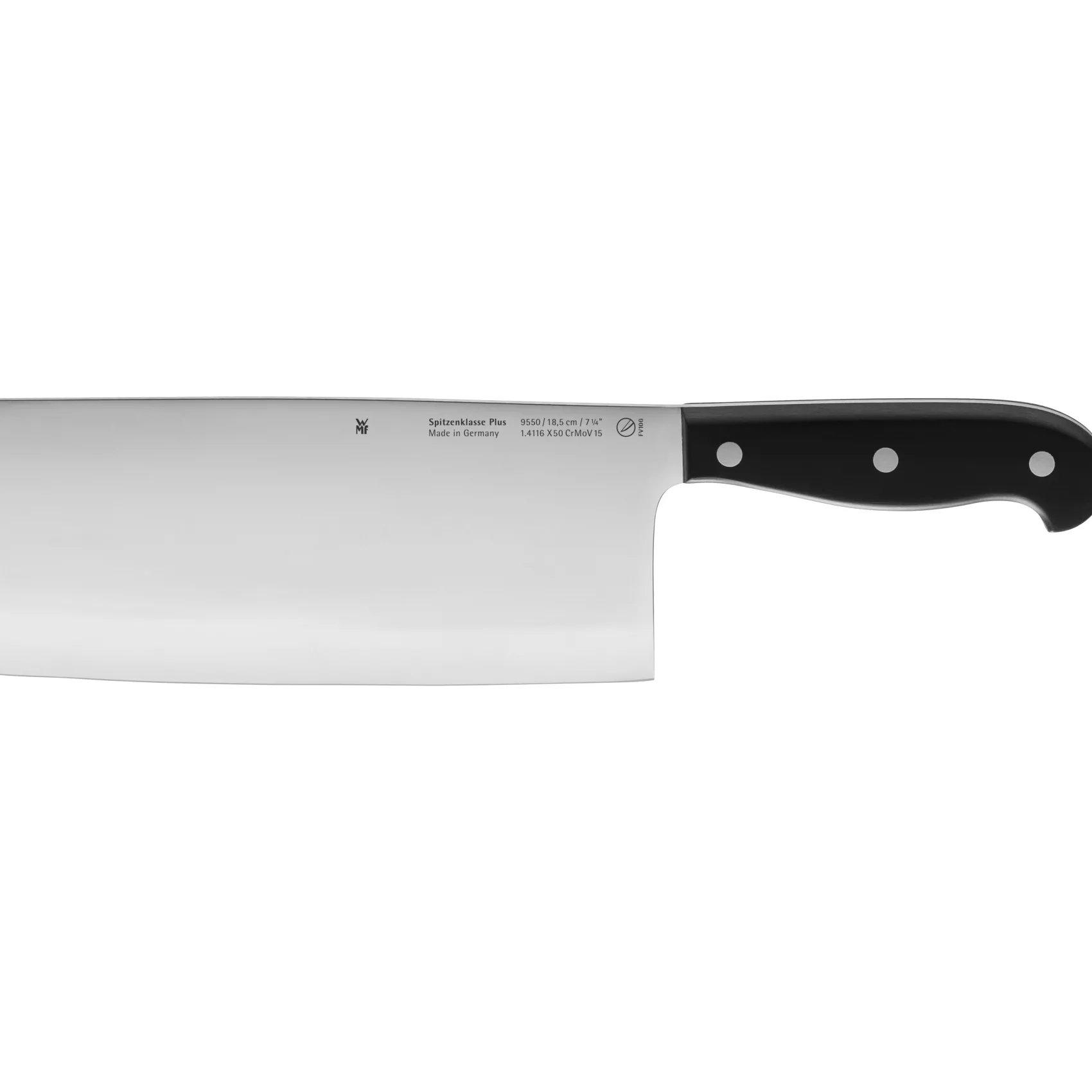 WMF Hackmesser|Kochmesser|Spitzenklasse Plus Chinesisches Kochmesser 18,5 cm