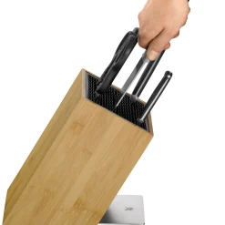 WMF Messerblöcke|Messersets|Spitzenklasse Plus Messer-Vorteils-Set* mit FlexTec Messerblock für die asiatische Küche, 6-teilig