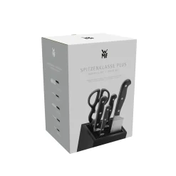 WMF Messerblöcke|Messersets|Spitzenklasse Plus Messer-Vorteils-Set* mit FlexTec Messerblock, 6-teilig