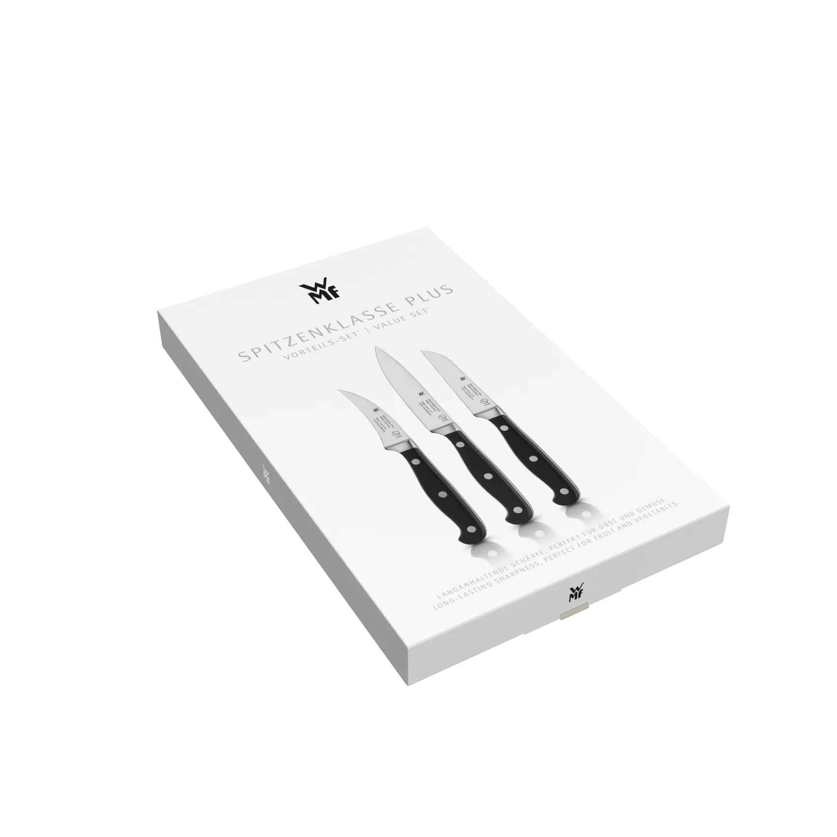 WMF Weitere Küchenmesser|Schälmesser|Spitzenklasse Plus Obst-/Gemüsemesser-Vorteils-Set*, 3-teilig