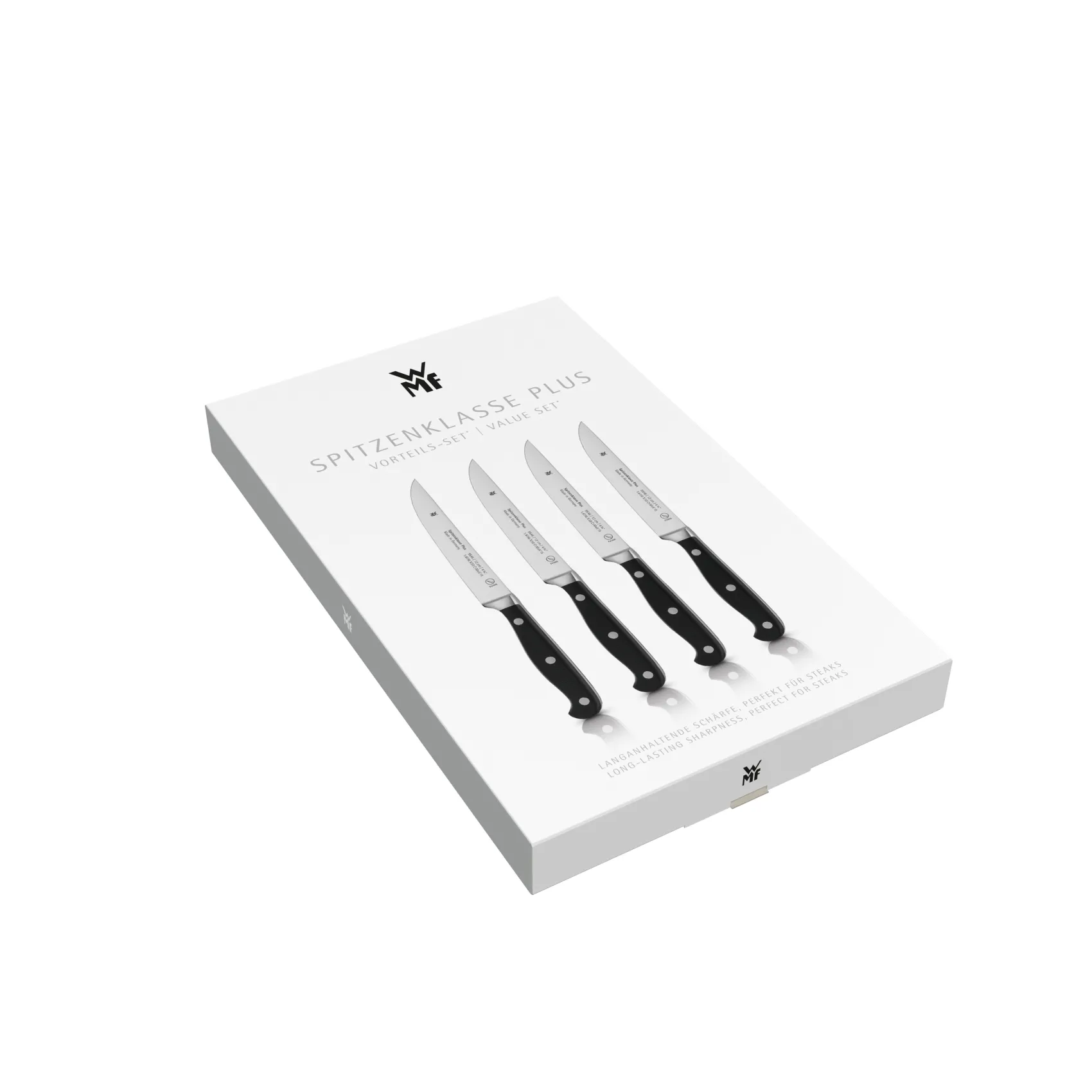 WMF Steakmesser|Besteck-Sets|Spitzenklasse Plus Steakmesser-Vorteils-Set*, 4-teilig