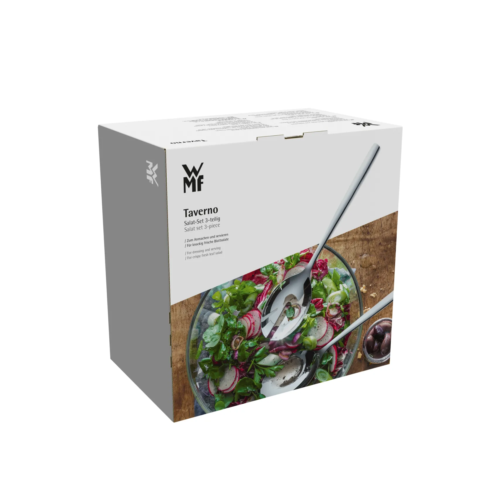 WMF Schüsseln|Servierbestecke|Taverno Salat-Set, 3-teilig, 23,5 cm