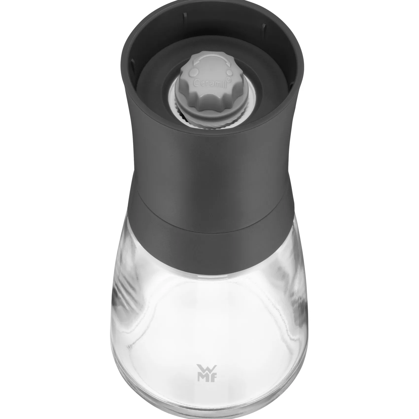 WMF Salz- & Pfeffermühlen|Gewürzmühlen|Trend Gewürzmühlen-Set, 2-teilig, grau