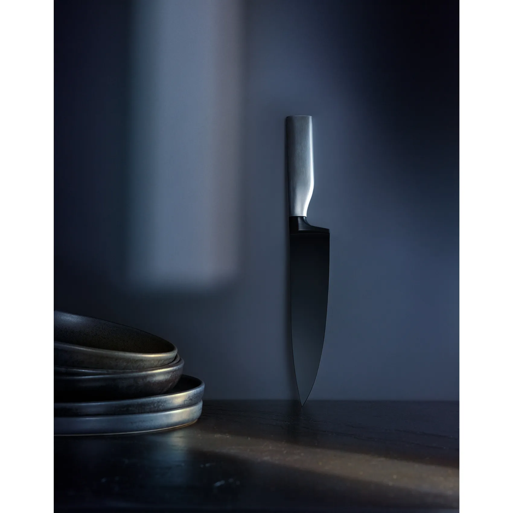 WMF Brotmesser|Ultimate Black Brotmesser, 19 cm