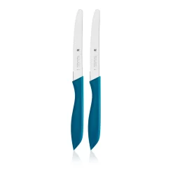 WMF Weitere Küchenmesser|Käsemesser|Vespermesser-Set, 2-teilig, Blau